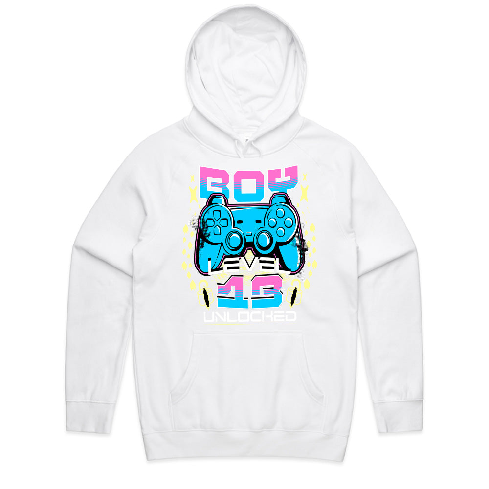 "Level 13 Unlocked Gamer T-Shirt – Cool Gaming Birthday Tee for Boys"