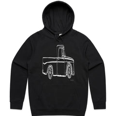 Vintage Sweptline Truck T-Shirt – Classic Slammed & Bagged Hot Rod Tee