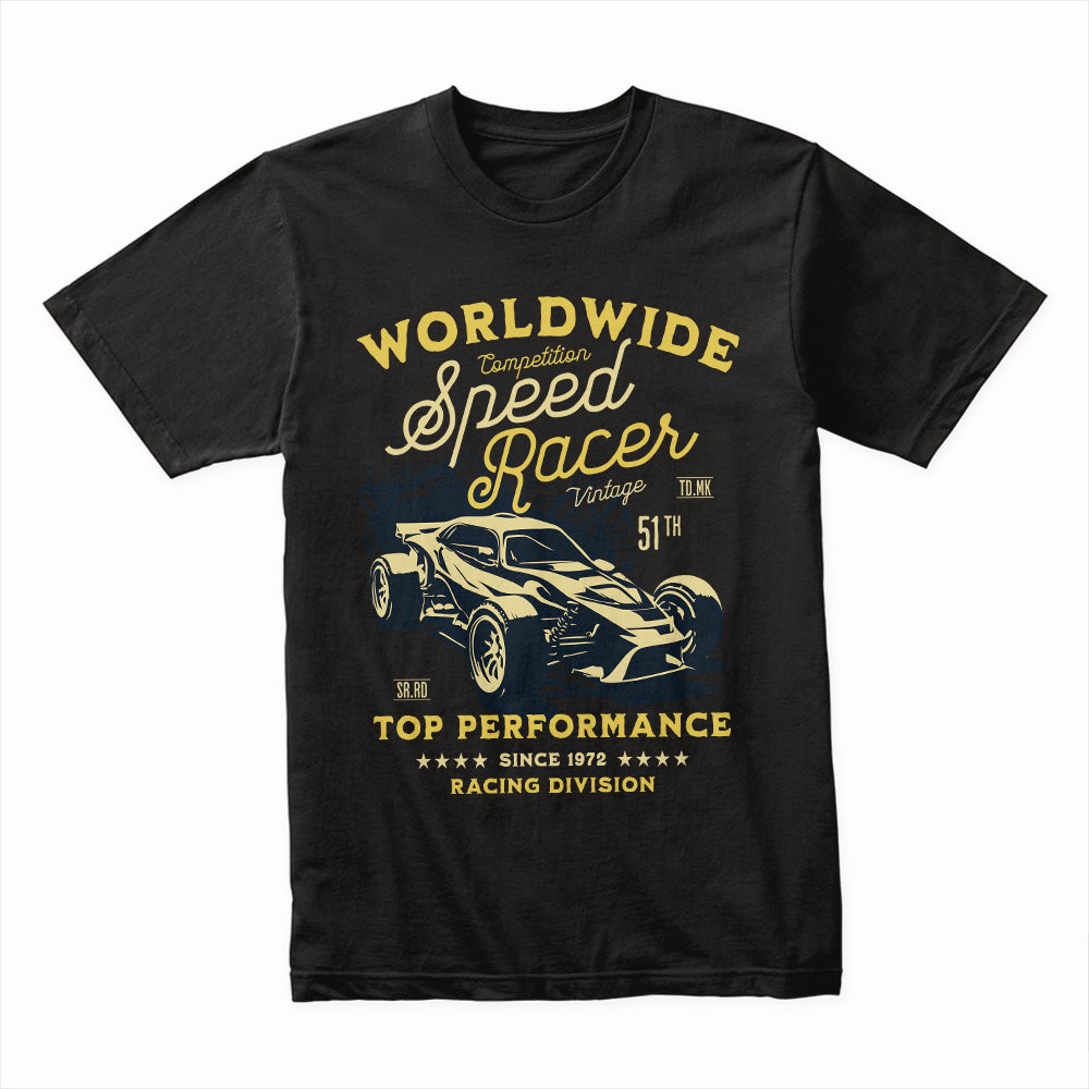 Worldwide Speed Racer - Vintage Racing Performance Tee