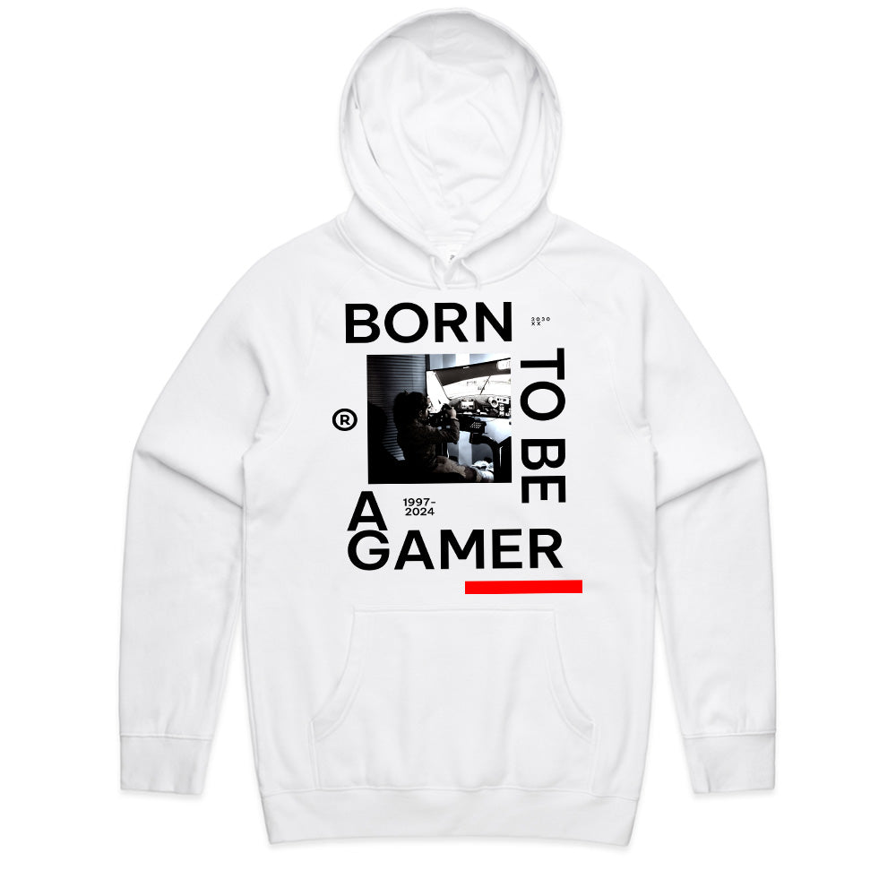 "Born to Be a Gamer – Minimalist Gaming Lifestyle T-Shirt"