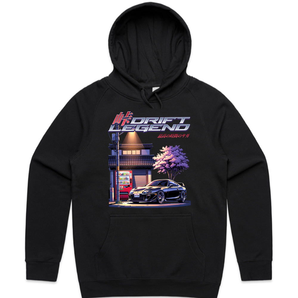 Drift Legend – Night Street JDM T-Shirt | Retro Japan Streetwear