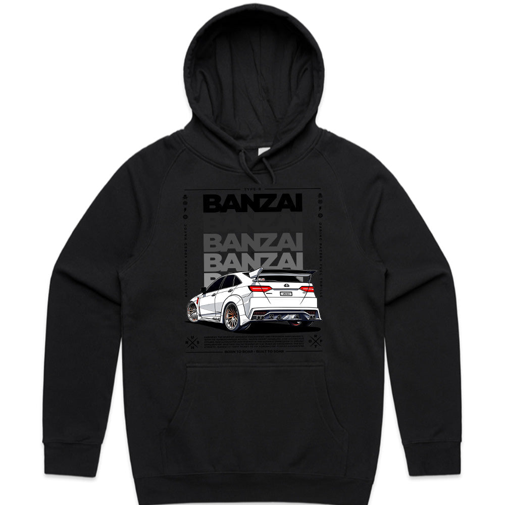 Banzai Turbo Type R T-Shirt – JDM Performance Streetwear