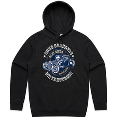 Hot Rod Grandpa Sweatshirt – Some Grandpas Play Bingo, Real Grandpas Drive Hot Rods
