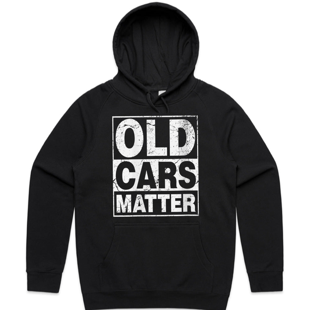 Old Cars Matter Vintage Sweatshirt – Classic Car Collector Retro Auto Enthusiast Apparel