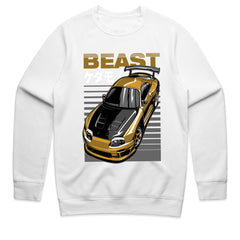 Beast Supra" JDM Performance T-Shirt – Bold & Aggressive Style