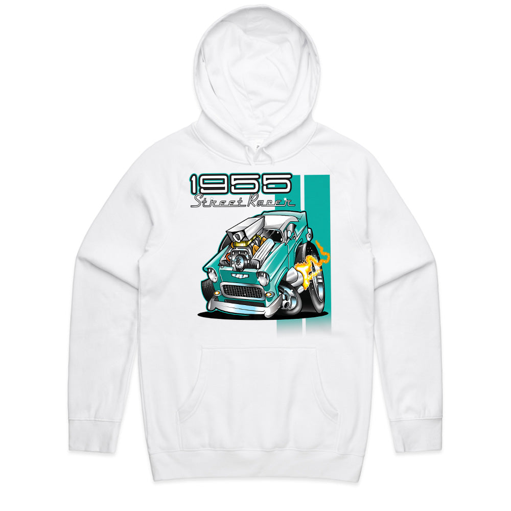 1956 Hot Rod Street Racer – Vintage Muscle Power T-Shirt