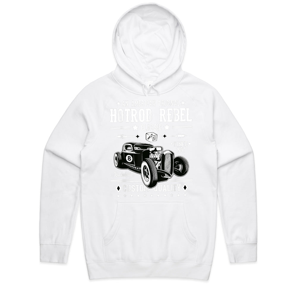 Hot Rod Rebel Classic T-Shirt – Vintage Rockabilly 1957 Custom Car Lover Tee
