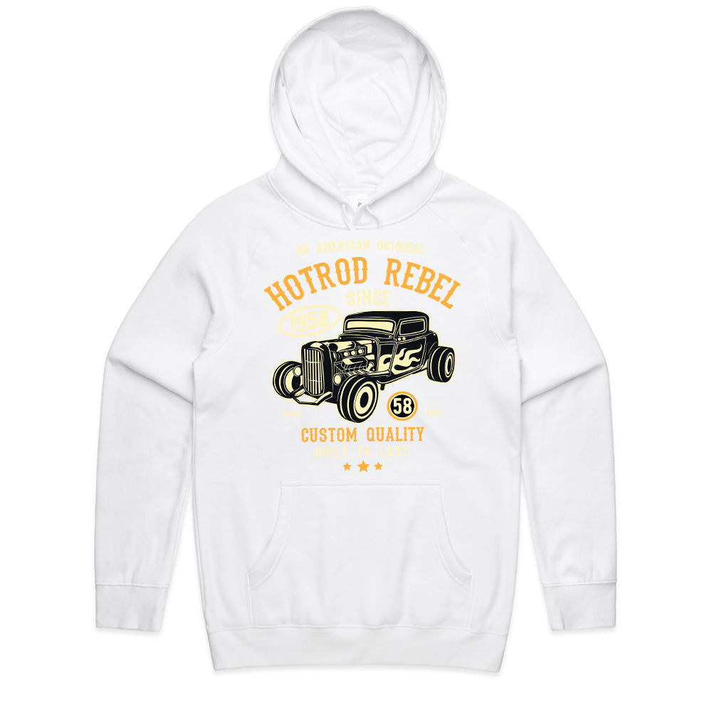 Hot Rod Rebel 1958 Vintage Muscle Car T-Shirt – Classic Custom Quality Tee