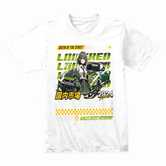Queen of the Street – JDM Racing Anime Tee