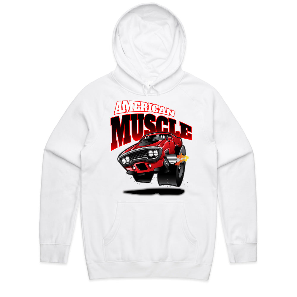 American Muscle Car T-Shirt – Classic Hot Rod Power & Speed Tee