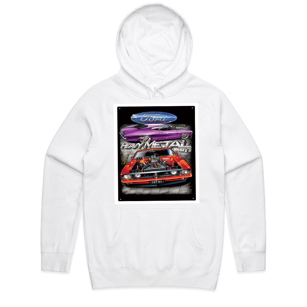 Heavy Metal Ford Muscle Car T-Shirt – Classic Hot Rod Power!