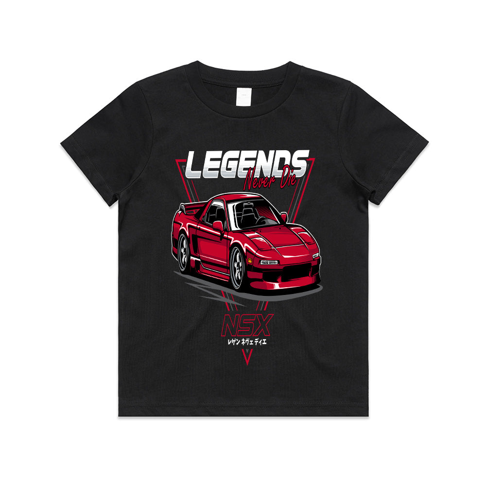 Legends Never Die – Honda NSX JDM Supercar Graphic T-Shirt
