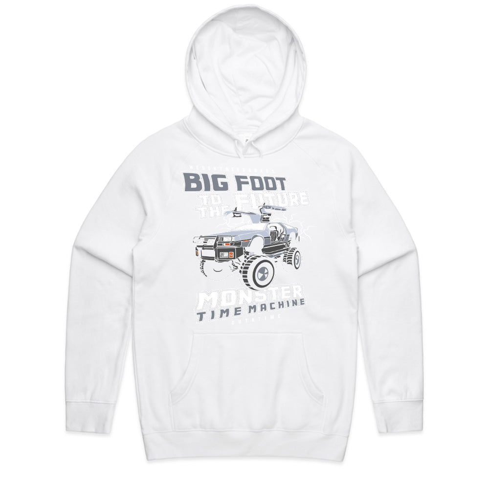 Big Foot to the Future – Monster Time Machine T-Shirt!