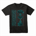 Turbocharger Blueprint T-Shirt – High-Boost Engineering Style