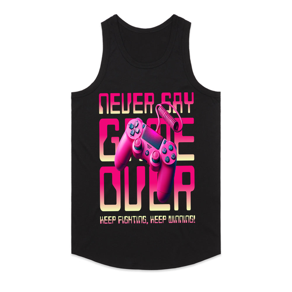 Never Say Game Over – Retro Gamer Tee