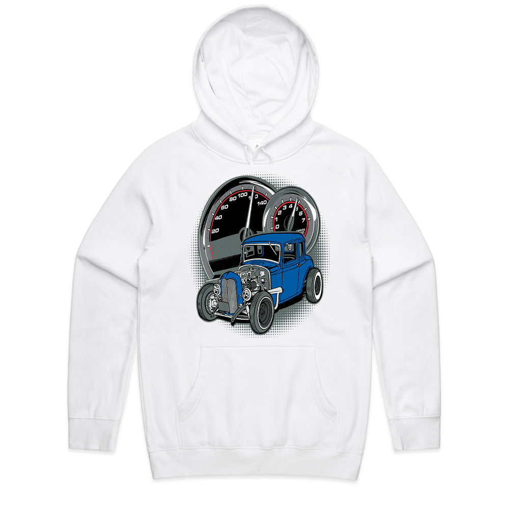 Blue Rat Rod Speed Demon T-Shirt – Classic Hot Rod Enthusiast Apparel!
