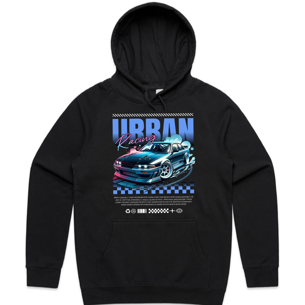 Urban Racing Drift Legend Graphic Tee – Retro JDM Streetwear Style