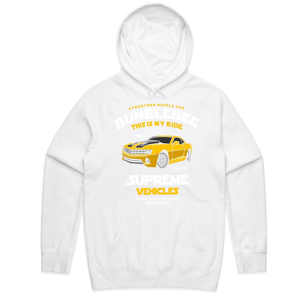 Bumblebee Muscle Car T-Shirt – Supreme Cybertron Ride!