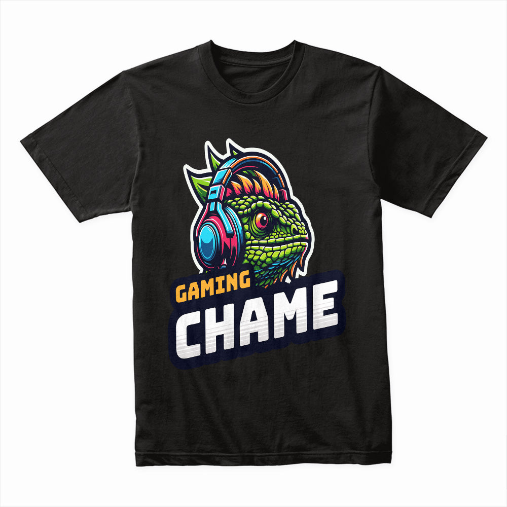 Gaming Chameleon T-Shirt – Vibrant & Stylish Gamer Tee