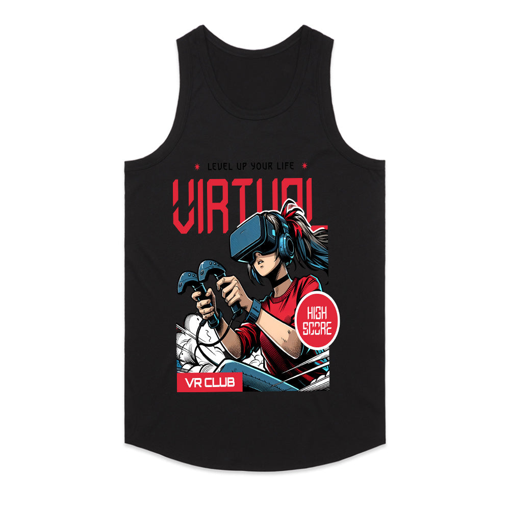 "Virtual Reality Gamer – High Score VR Club T-Shirt"