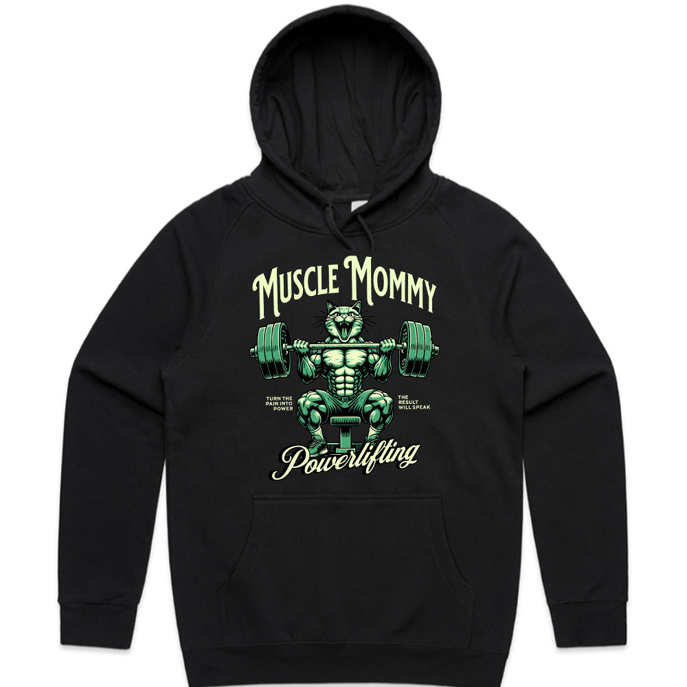 Muscle Mommy Powerlifting Tee – Fierce Gym & Strength Training Shirt