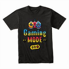 Retro Pixel Gaming Mode T-Shirt – Classic Gamer Tee