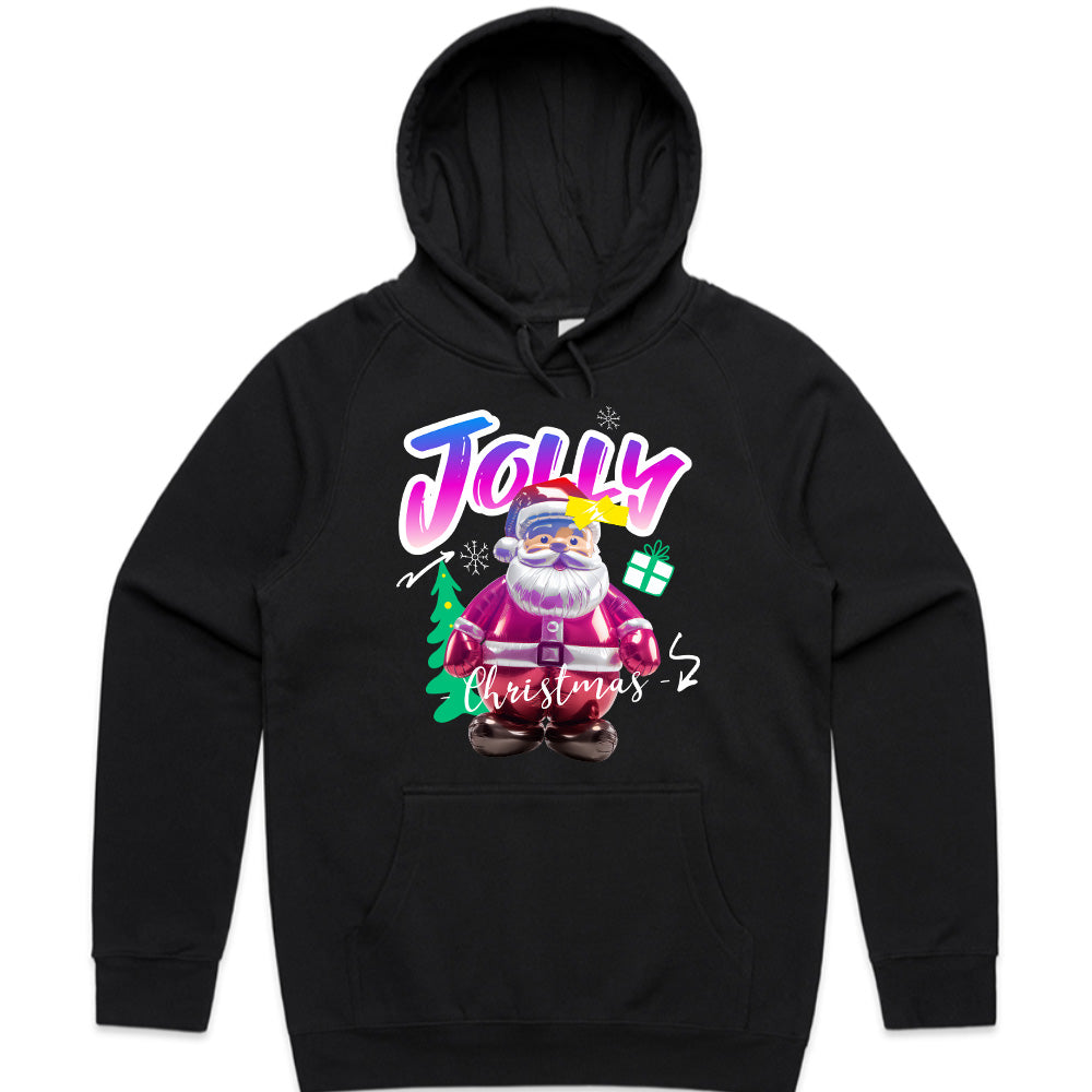 Jolly Christmas Retro Santa Tee – Fun & Festive Holiday Shirt
