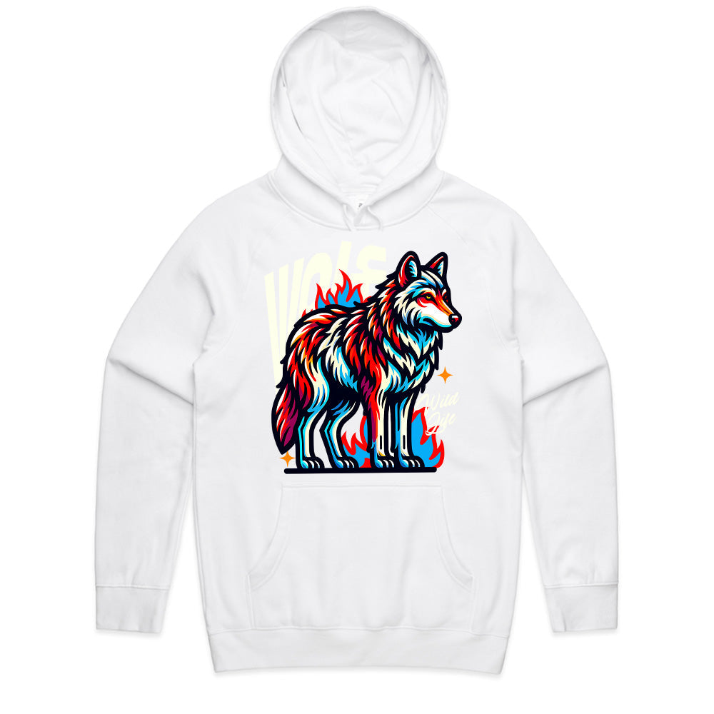 Wild Wolf – Vibrant Spirit Animal Tee