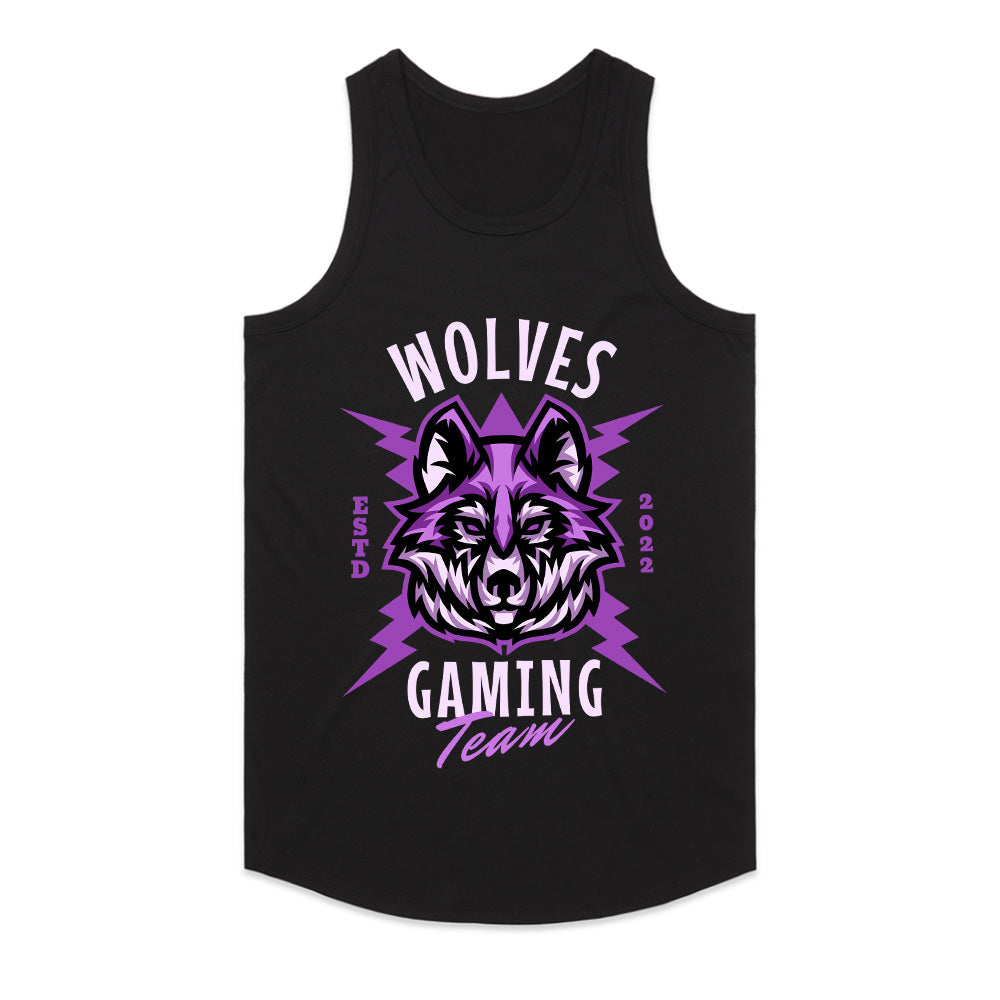Wolves Gaming Team – Fierce Esports Wolf Pack Graphic Tee"