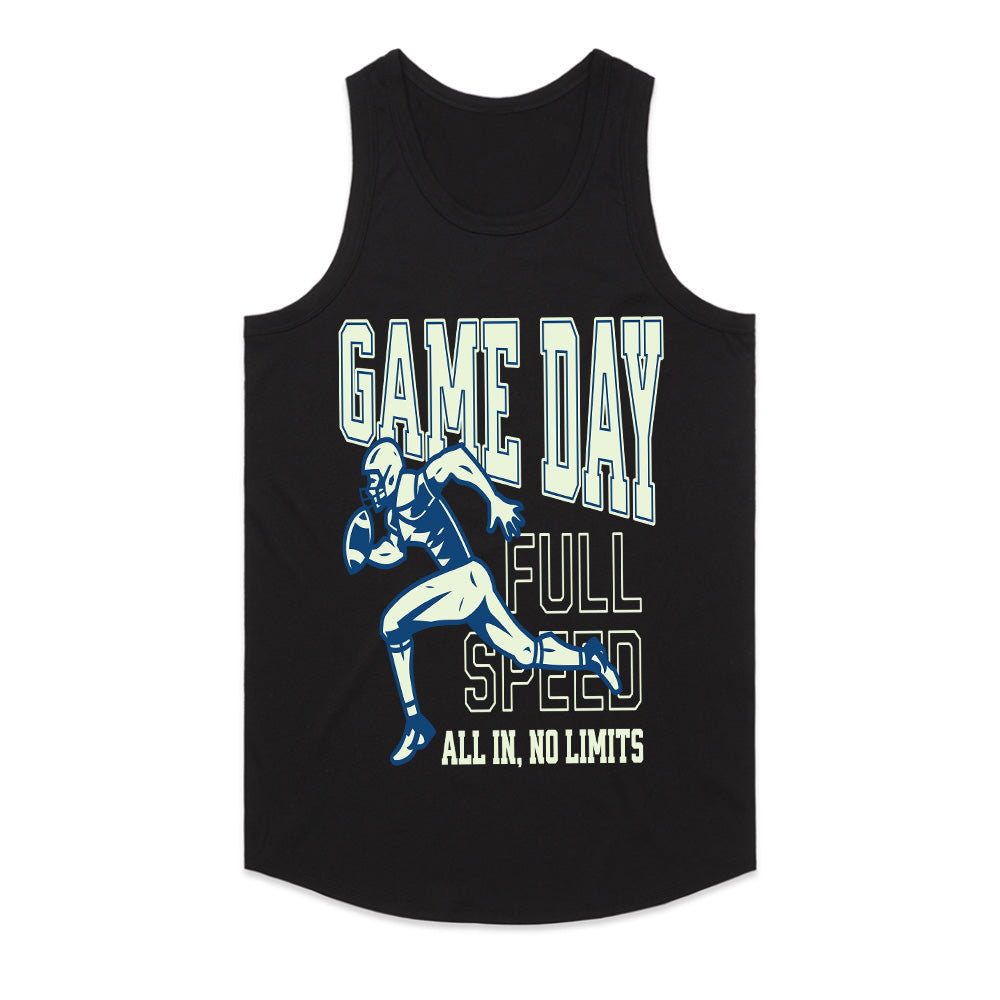 Game Day Full Speed" Football T-Shirt – All In, No Limits
