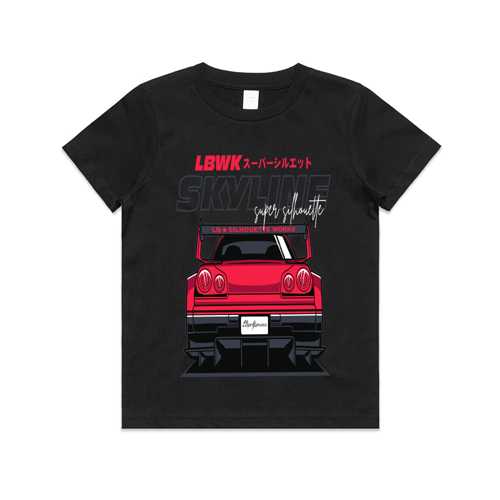 LBWK Skyline – Super Silhouette Rear-View T-Shirt