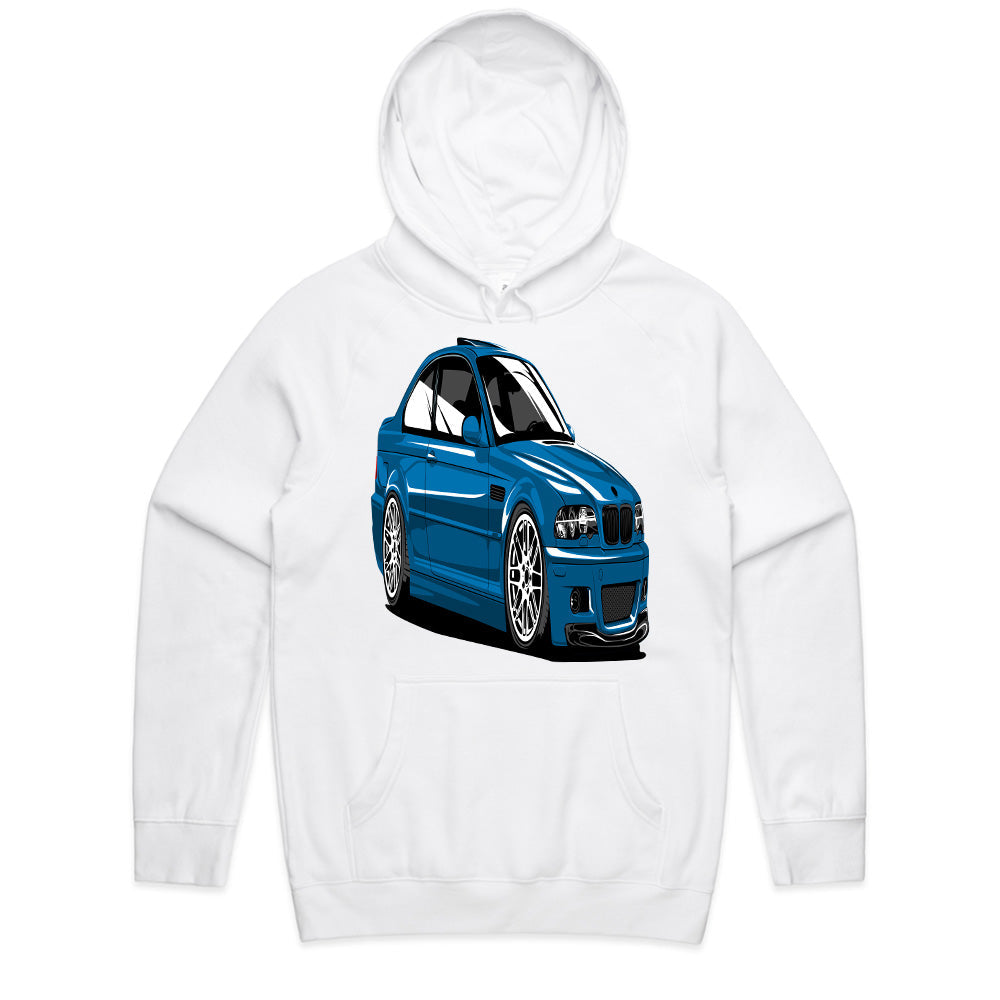 Blue E46 M3 Stance T-Shirt – Ultimate Euro Car Enthusiast Apparel