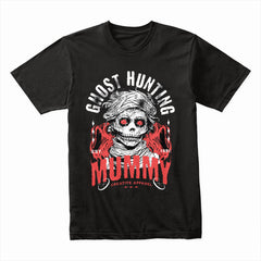 Ghost Hunting Mummy T-Shirt – Horror Gothic Streetwear