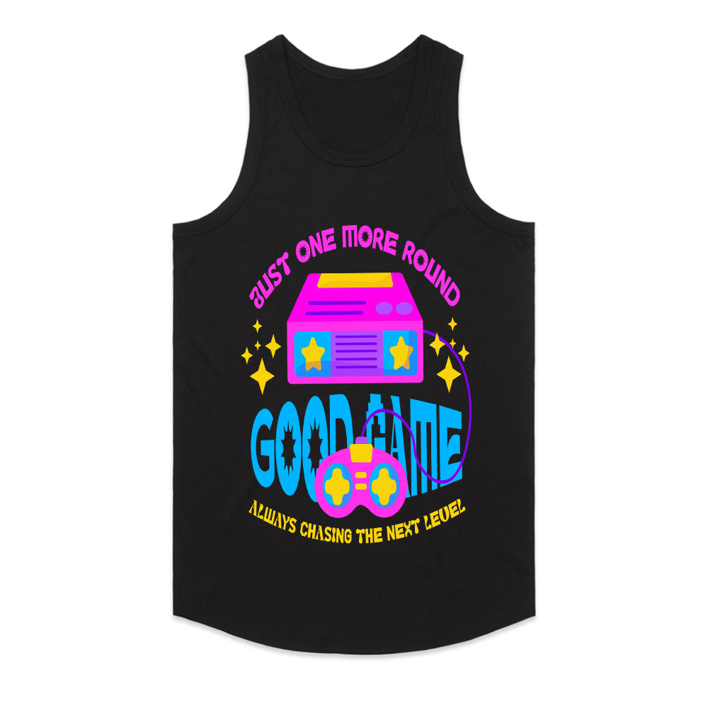 Good Game – Just One More Round" Retro Gamer T-Shirt