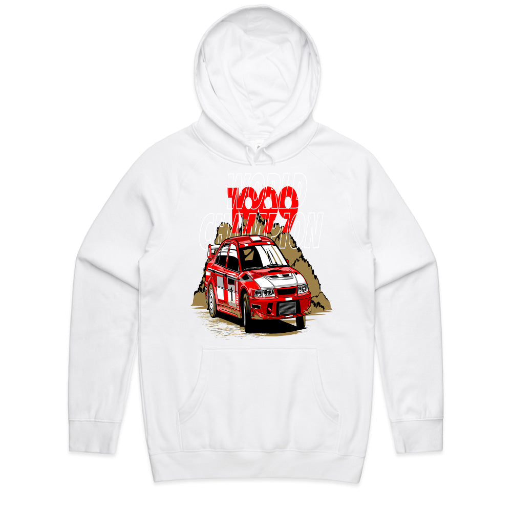 Rally World Champion T-Shirt – Legendary Turbo AWD Performance