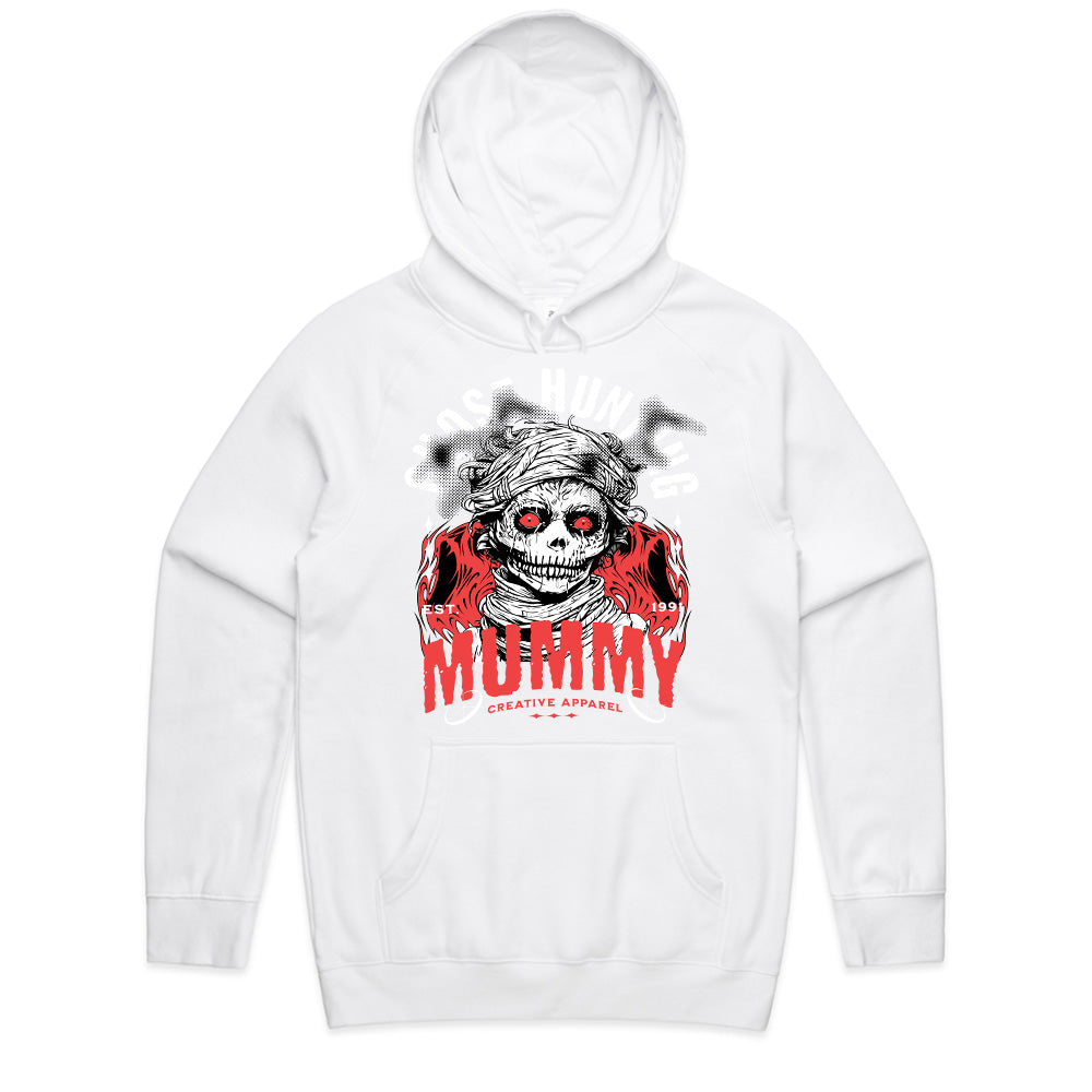 Ghost Hunting Mummy T-Shirt – Horror Gothic Streetwear