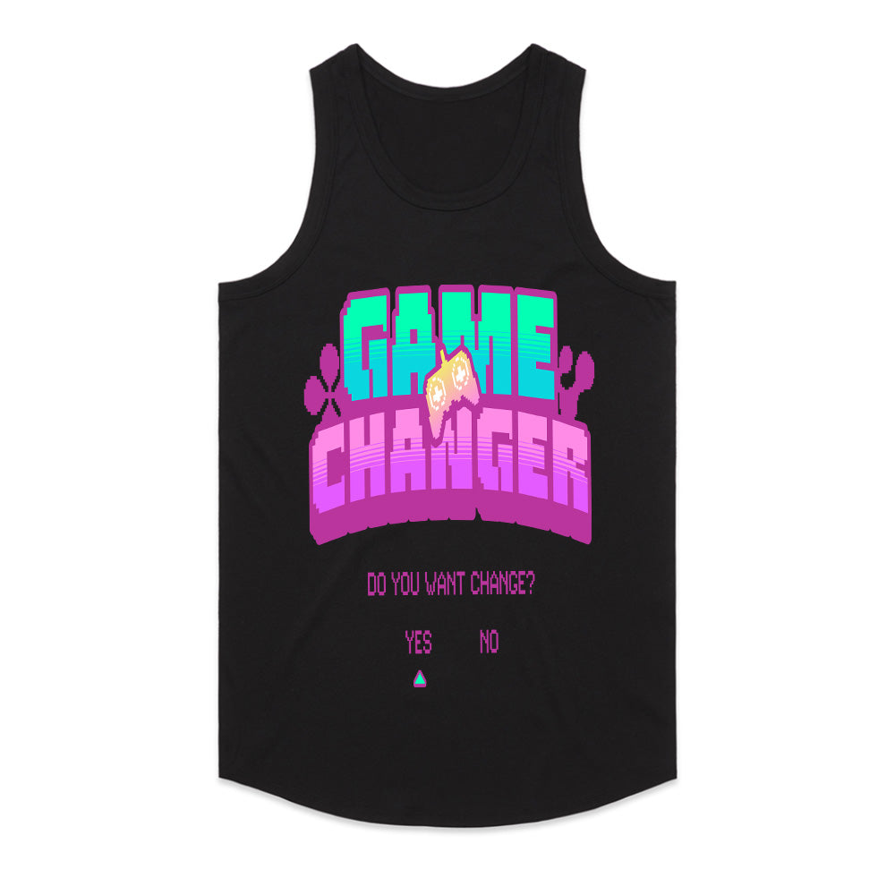 Game Changer - Retro Pixel Art Motivational Gaming T-Shirt