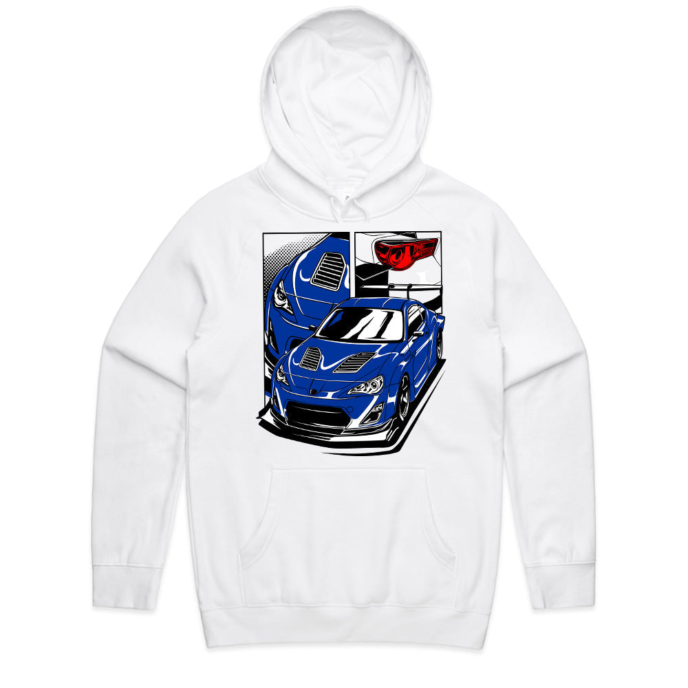 86 Spirit" JDM Sports Car T-Shirt – Blue Beast Racing Tee