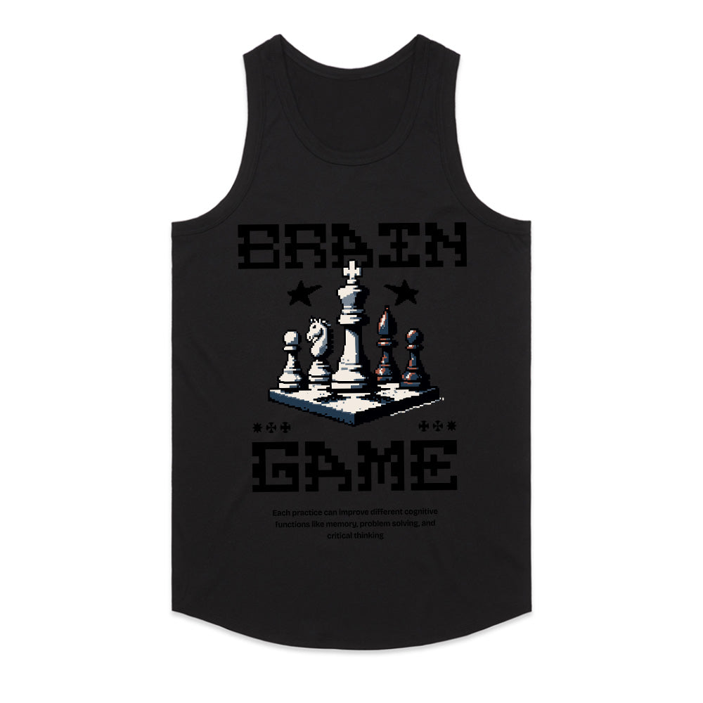 Brain Game - Retro Chess Strategy T-Shirt