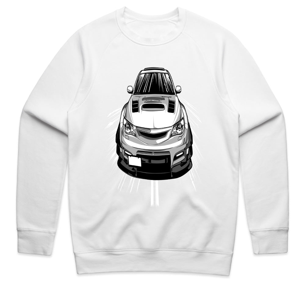 Turbocharged WRX Front View – High-Performance Car Tee