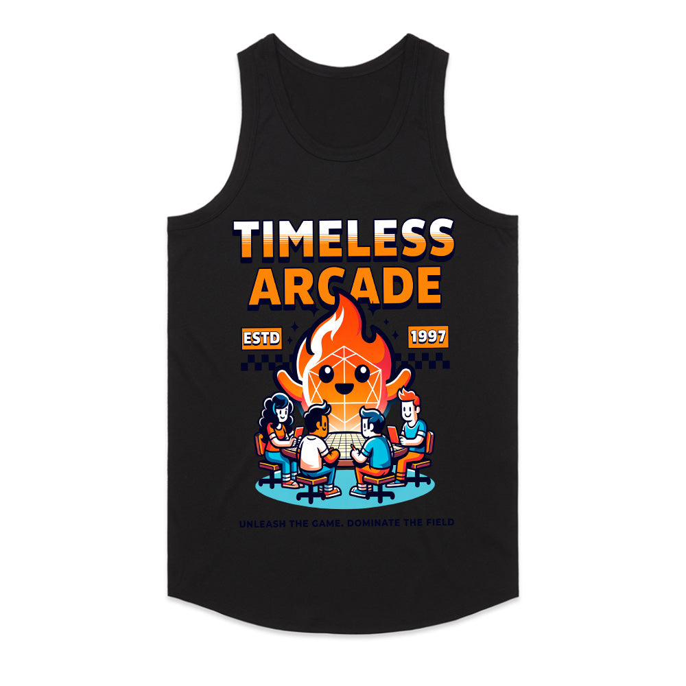 Timeless Arcade - Retro Gaming & Tabletop Fusion T-Shirt
