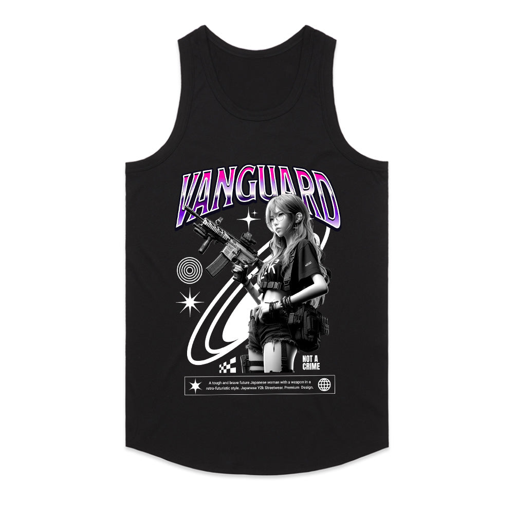 Vanguard - Futuristic Tactical Streetwear T-Shirt