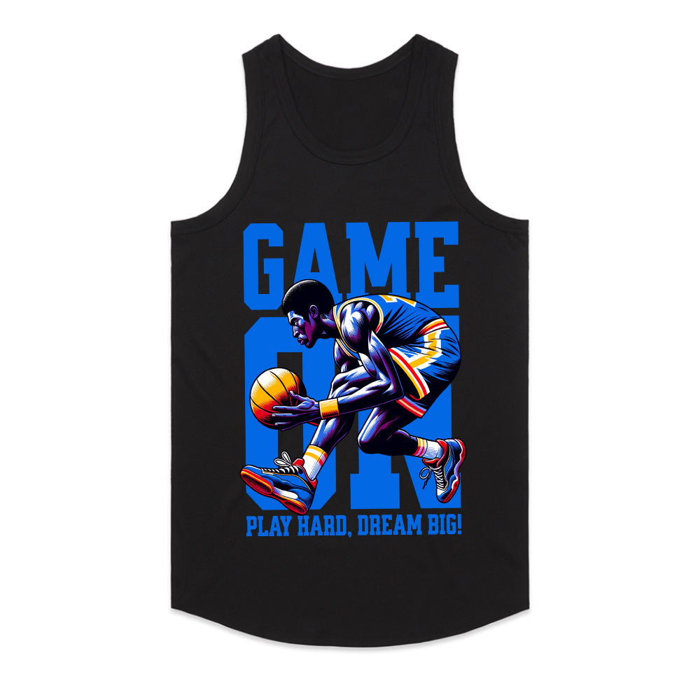 Game 01 - Play Hard, Dream Big Basketball T-Shirt