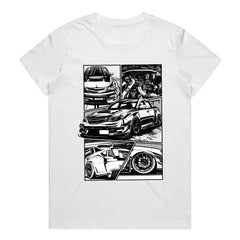 Subaru WRX STI Manga-Style Performance Tee