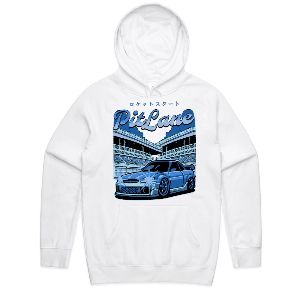 "PitLane Rocket Start" JDM Racing T-Shirt – Track-Ready Streetwear