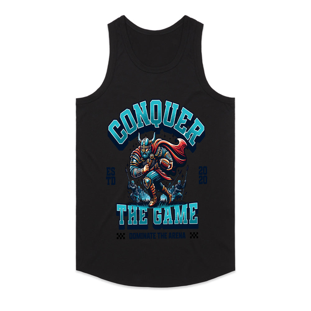 Conquer the Game - Viking Warrior Gamer T-Shirt