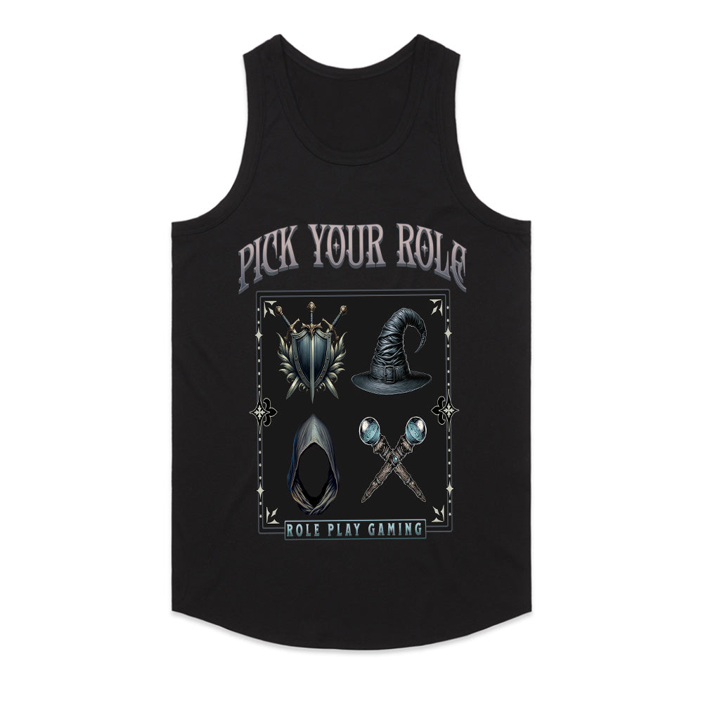Pick Your Role - RPG Fantasy Class Selection T-Shirt