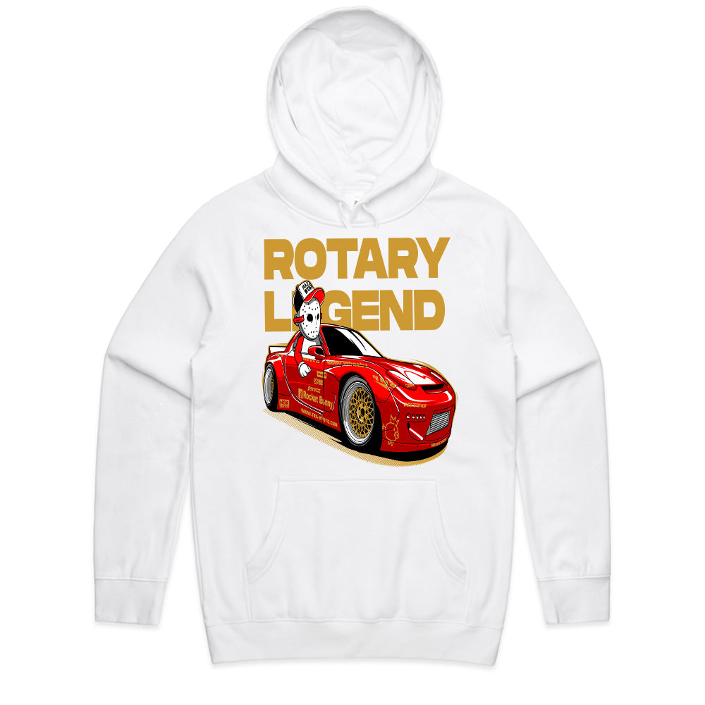 Rotary Legend T-Shirt – Mazda RX-7 Rocket Bunny Racing Design
