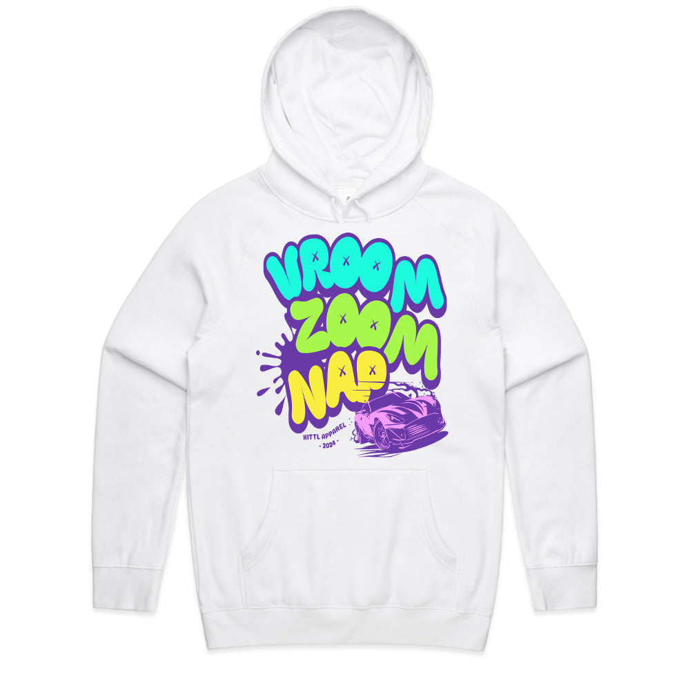Vroom Zoom Nap – Fun & Fast Car Culture Streetwear T-Shirt
