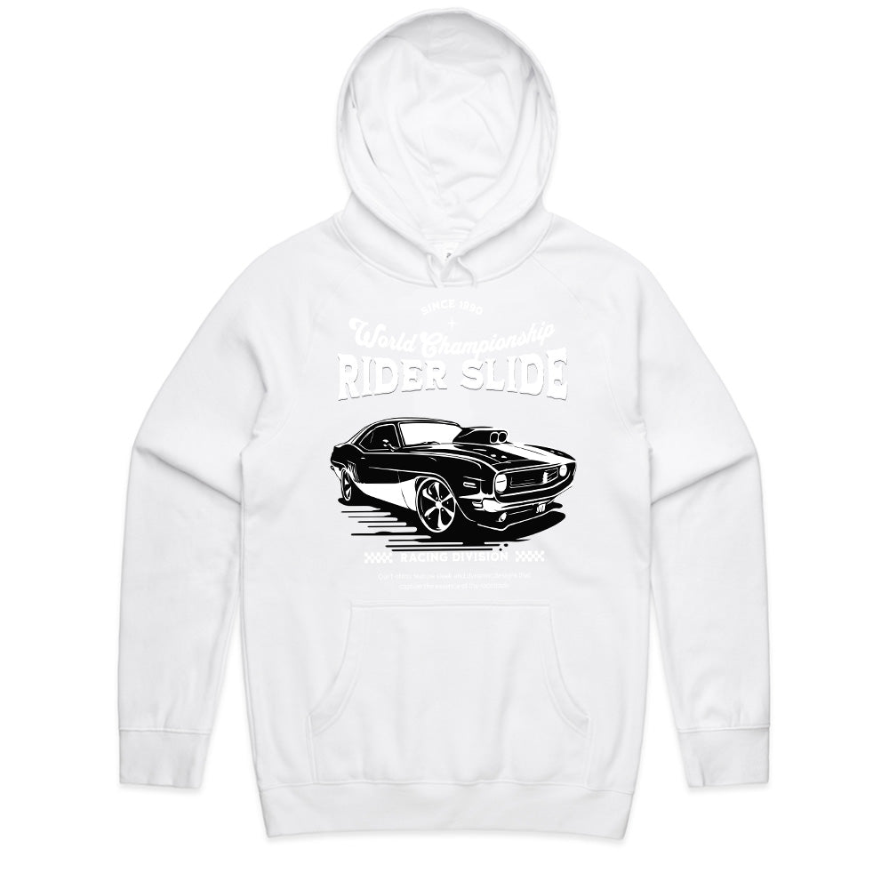 Rider Slide – World Championship Muscle Car Racing T-Shirt